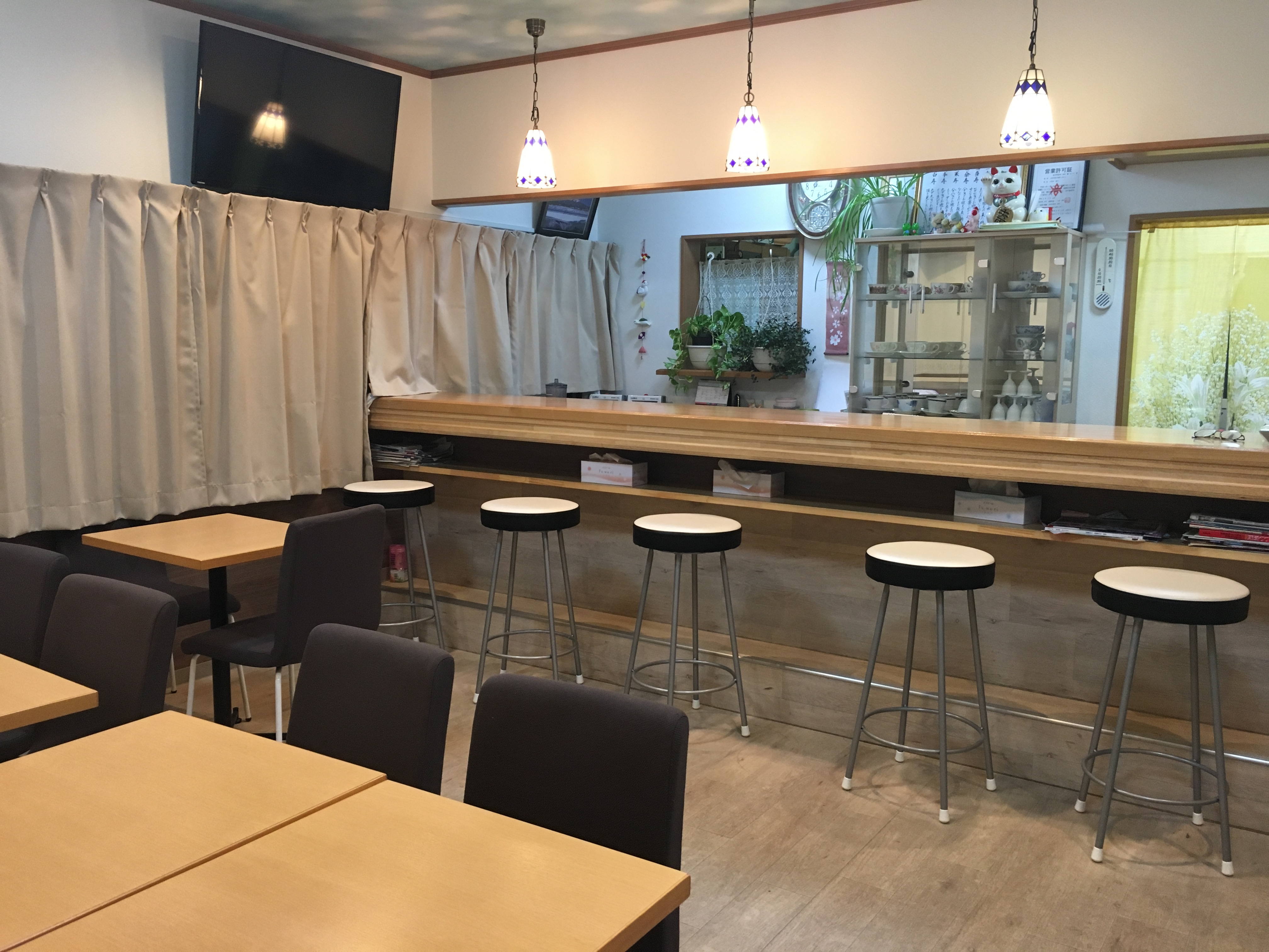 萌芽 カウンターの写真(岩手県大槌町)